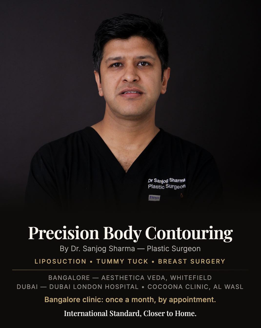 Clinical reference image for Post-Weight-Loss Body Contouring — plastic surgery by Dr. Sanjog Sharma, Dubai and Bengaluru